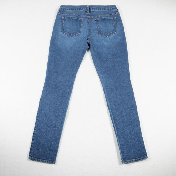 Old Navy Jeans Womens 8 - 30x30 Skinny Original Mid-Rise Medium Blue Wash - Picture 2 of 9